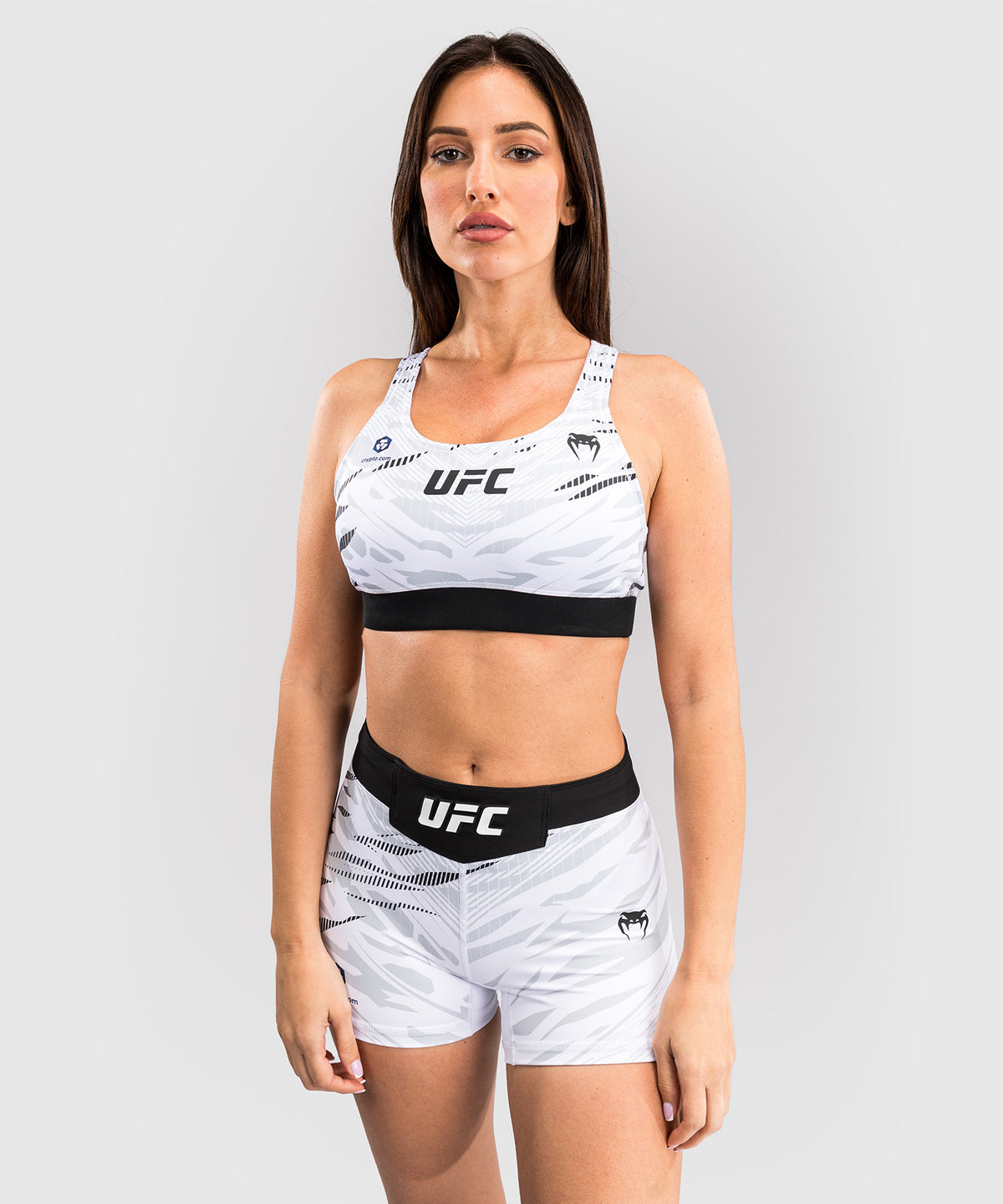 UFC Fusion by Venum Authentic Fight Night Damen Sport-BH - Weiß