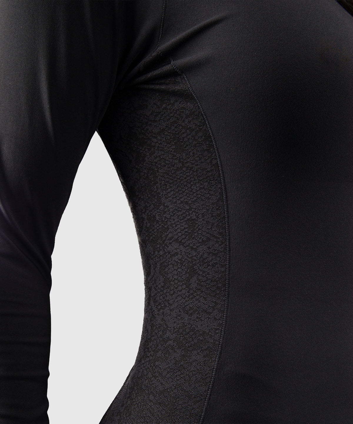Venum Viper Rashguard de manga larga para mujer - Negro