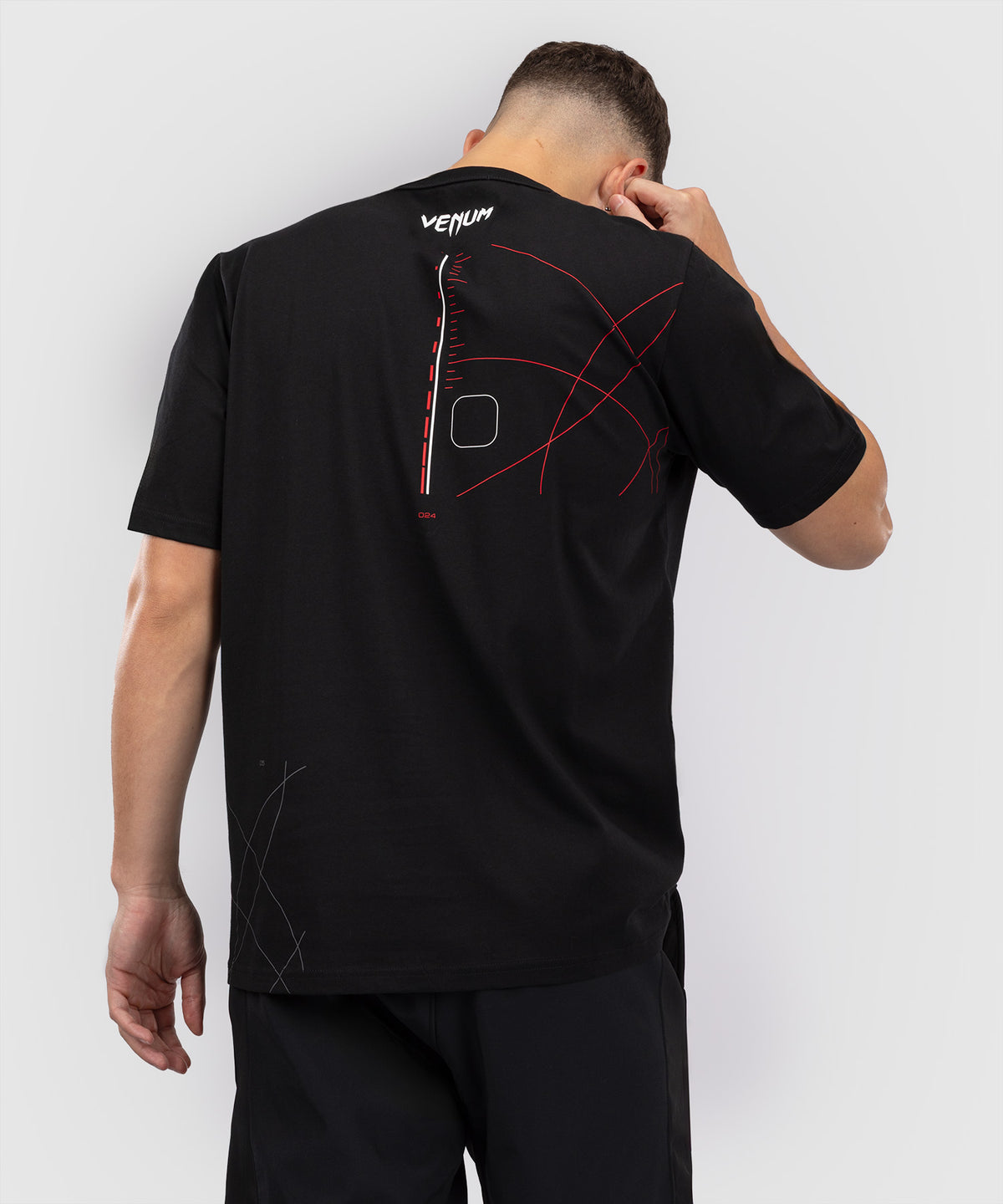 Venum Tactical XT Maglietta - Negro/Rojo