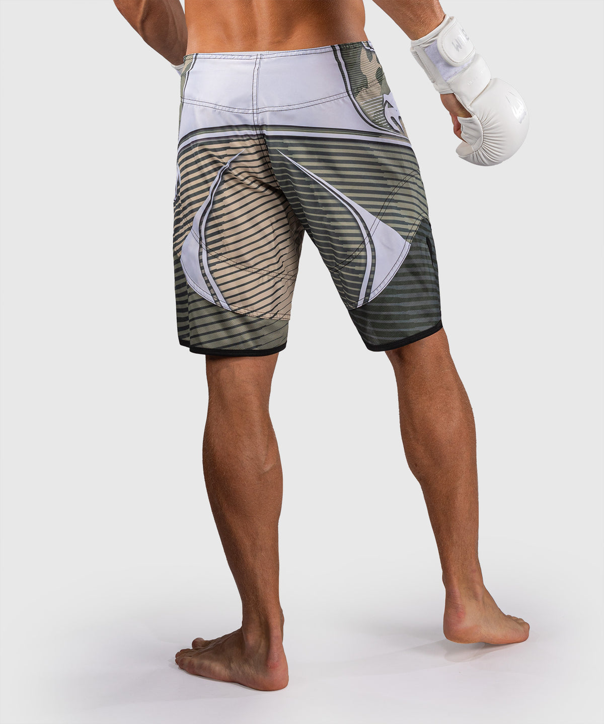 Venum Camo Hero Pantaloncini da Combattimento - Kaki/Bianco Sporco