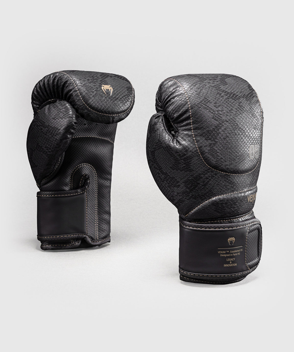 Venum Impact Evo Scales Boxhandschuhe – Dunkelgrau