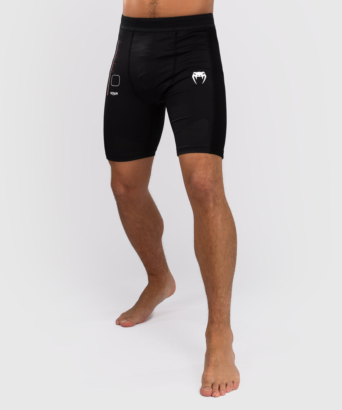 Short de compression Venum Tactical XT- Noir/Rouge Feu