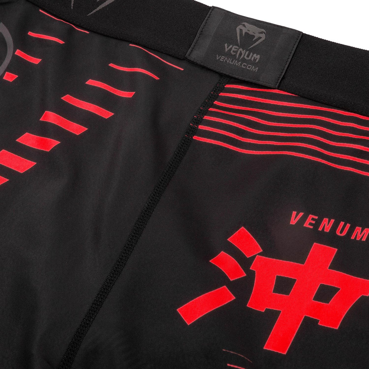 Venum Okinawa 2.0 Compression Shorts - Black/Red