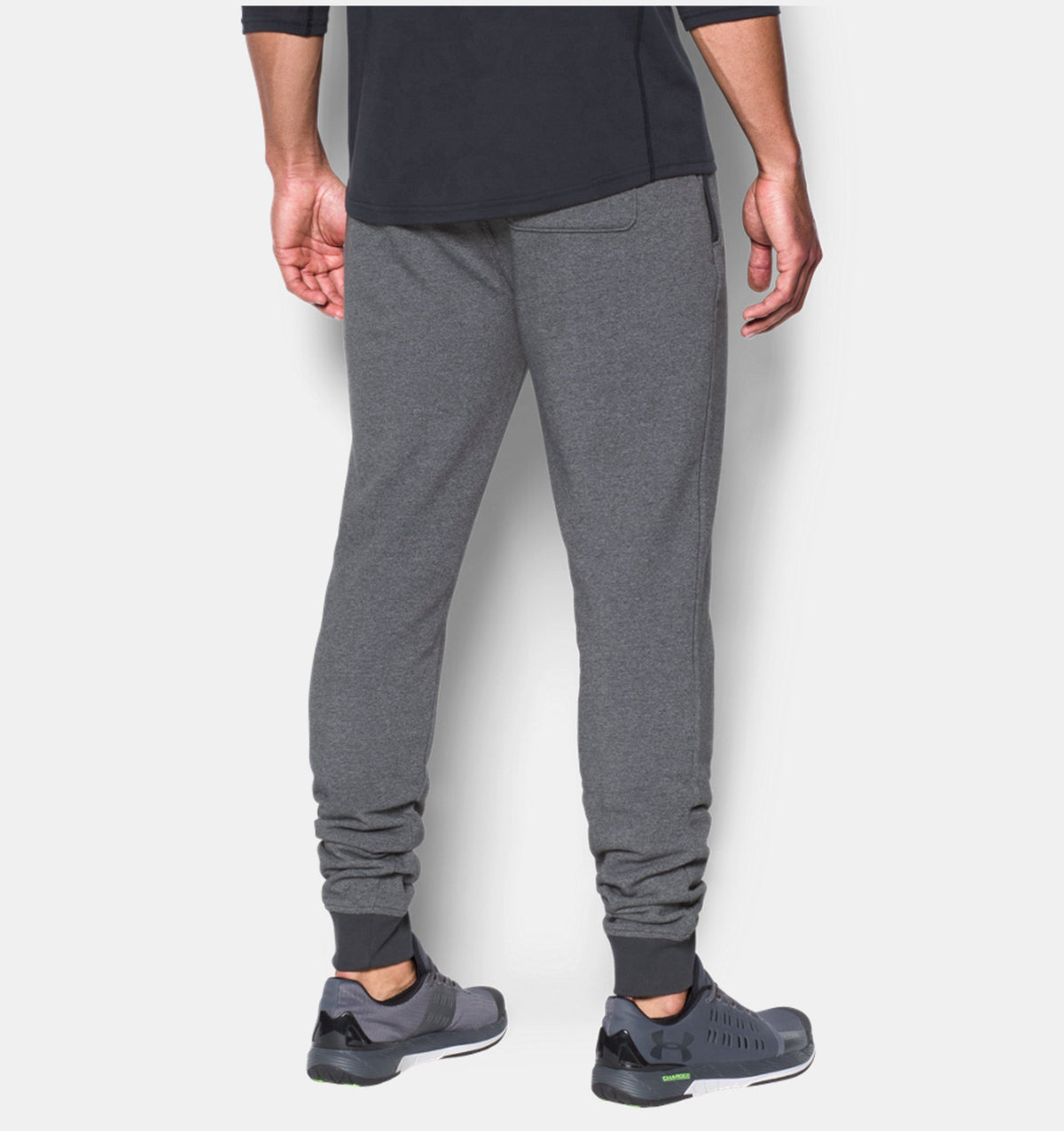 Pantalon de jogging Under Armour Threadborne Stacked - Gris