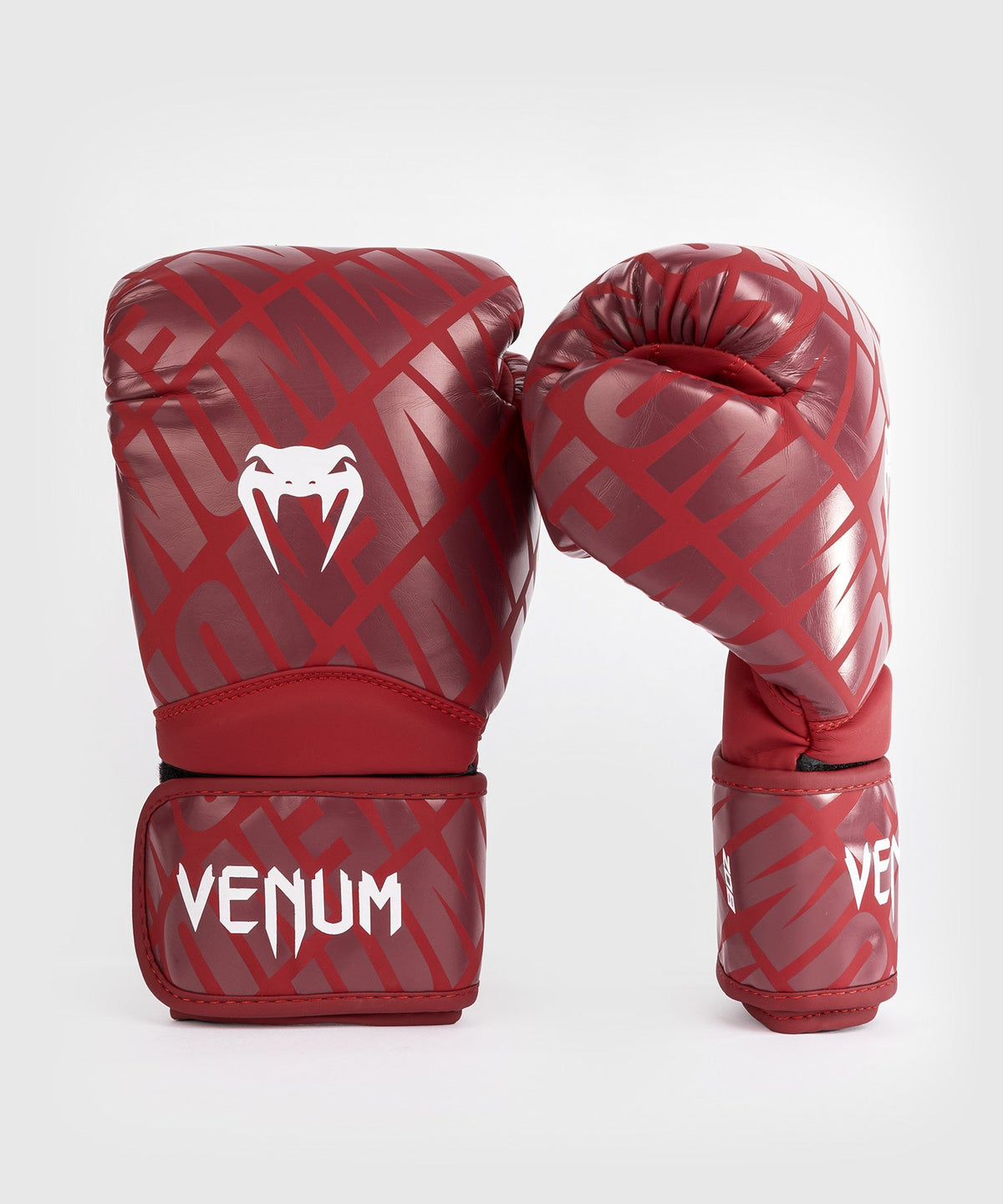 Venum Contender 1.5 XT Guantes de boxeo para niños - Blanco/Burdeos
