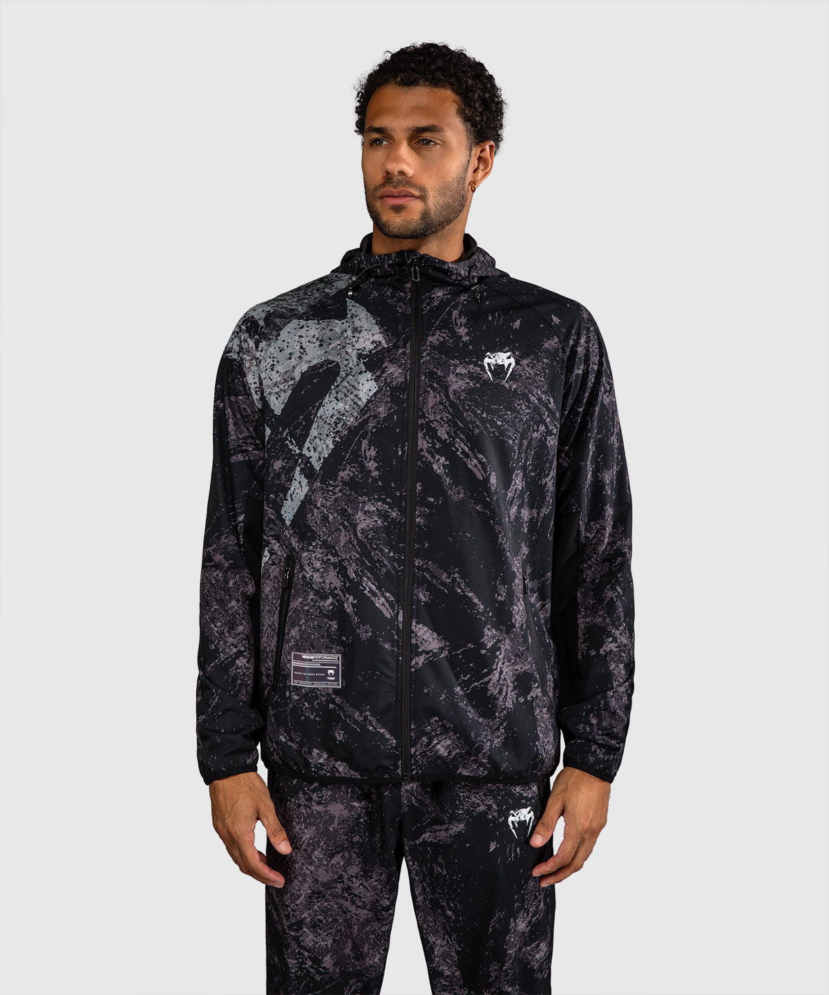 Venum Rage & Workout Track Jacket - Black/Grey