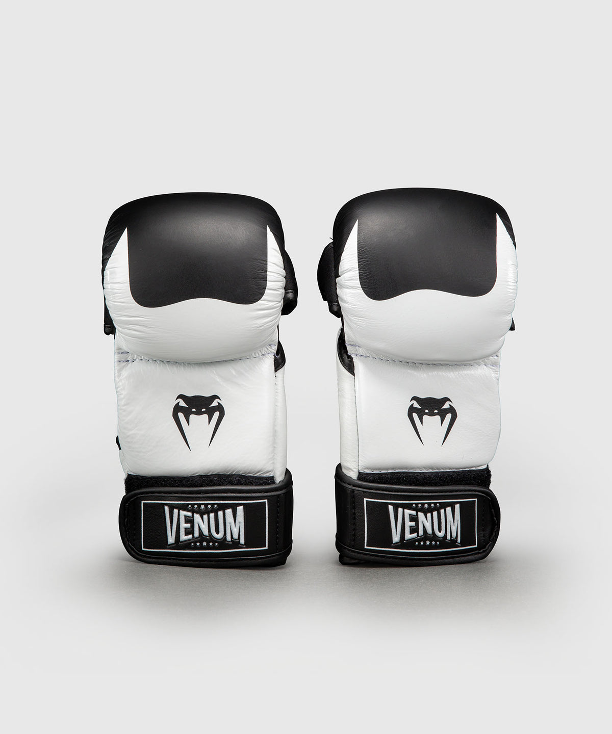 Gants de Sparring en Cuir Venum Attack 2.0 – Noir/Blanc