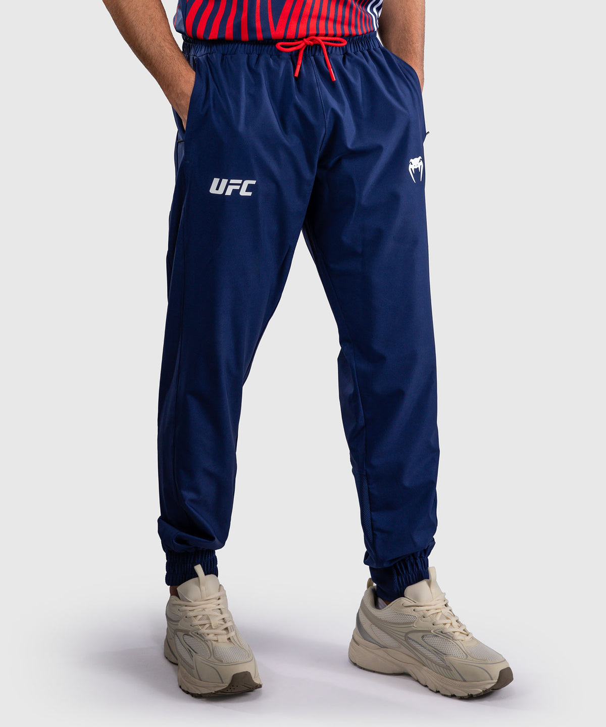 Official UFC Freedom 250 by Venum Authentic Fight Night Pantaloni Walkout da uomo - Blu