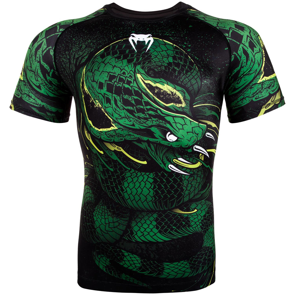 Rashguard Venum Green Viper - Manches courtes - Noir/Vert