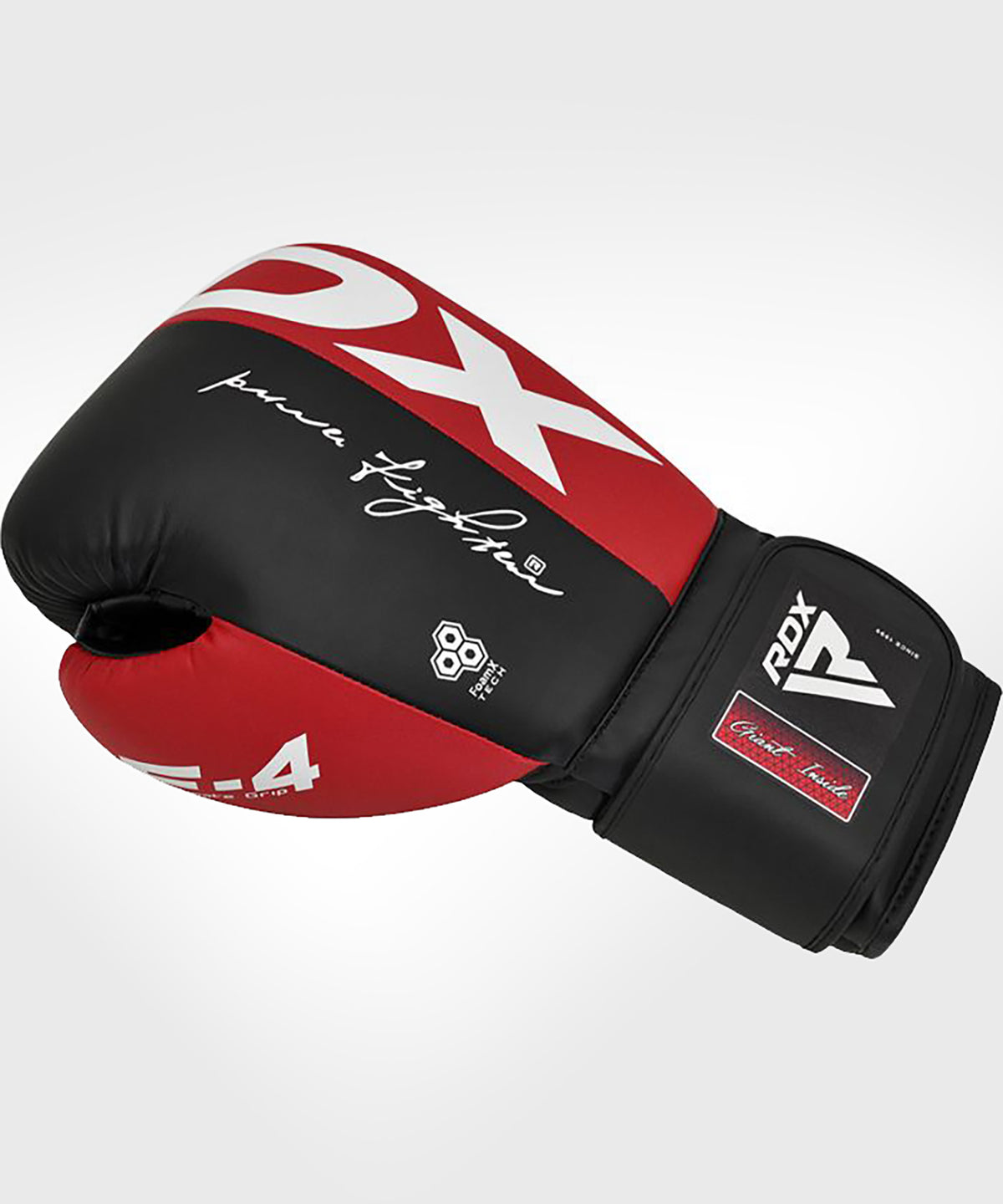 RDX F4 Guantoni da Boxe - Rosso/Nero