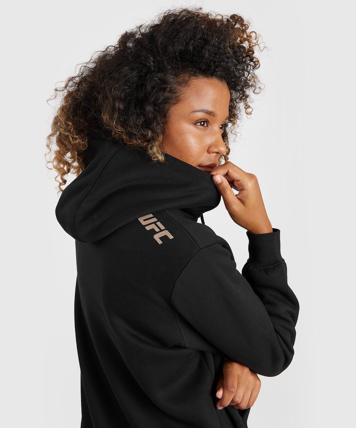 UFC Adrenaline by Venum Fight Week Pullover Hoodie für Frauen - Schwarz