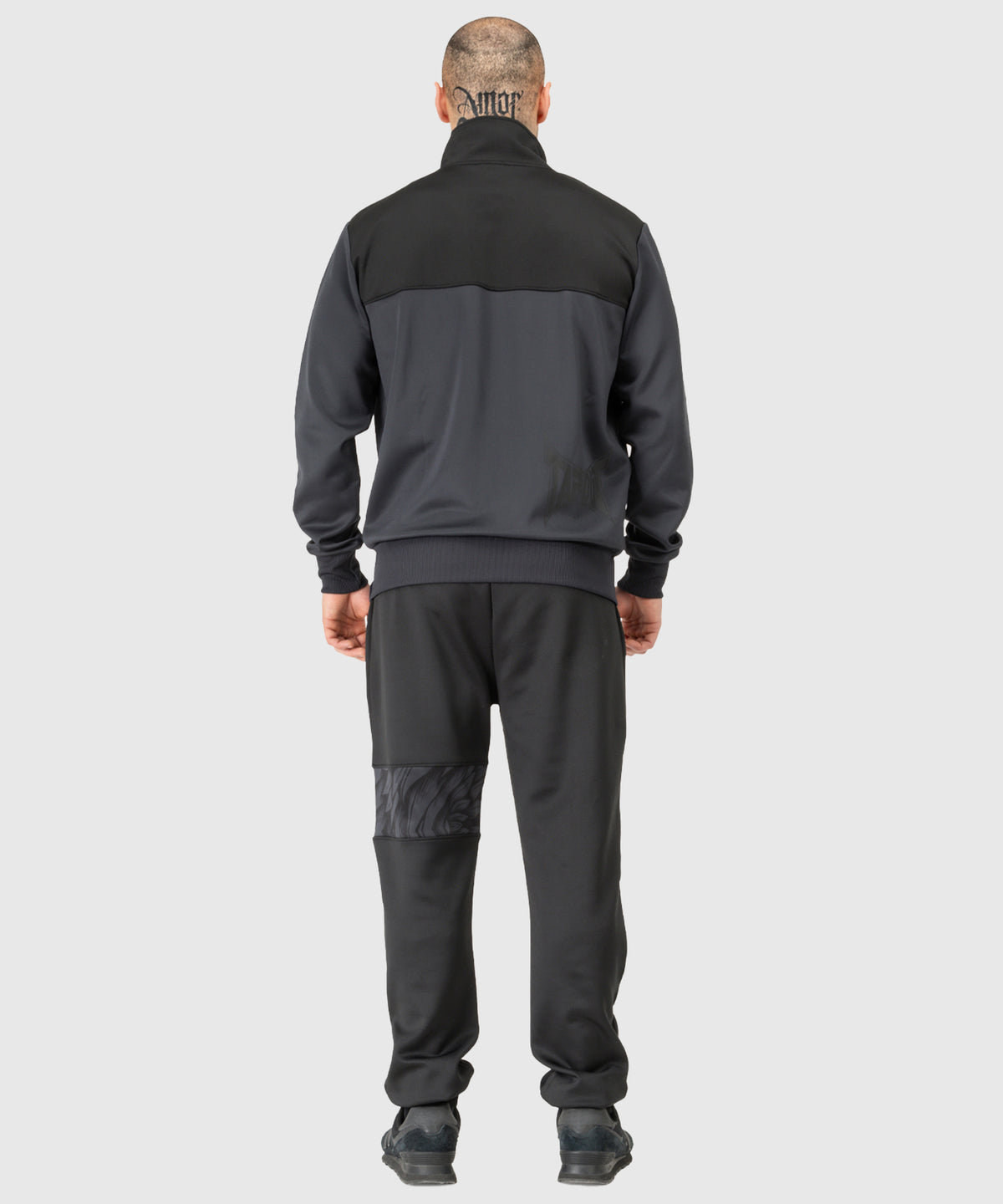 Tapout Spirit Conjunto de Jogging - Negro/Grau