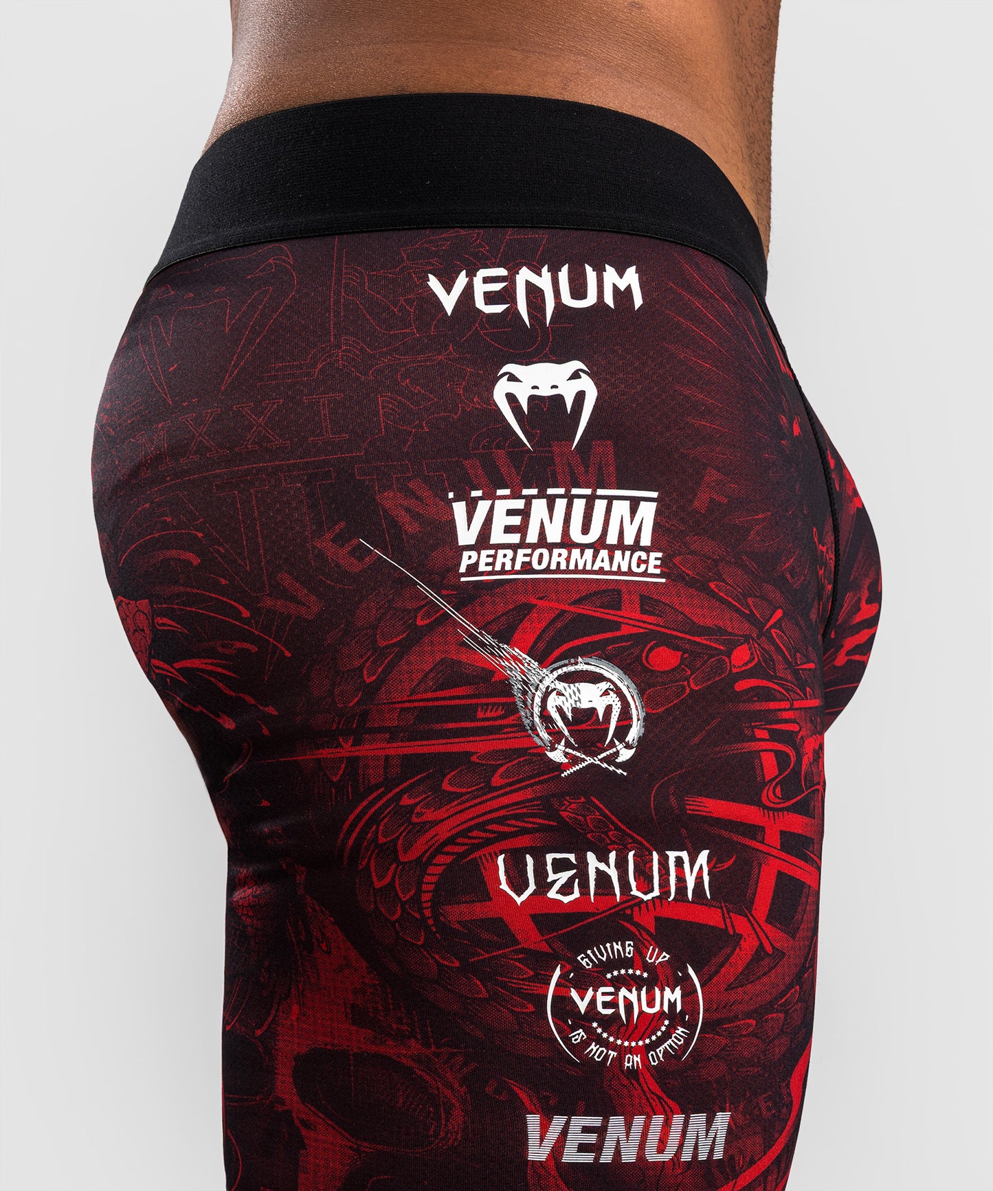 Venum 20th Anniversary Vale Tudo Shorts - Black/Red