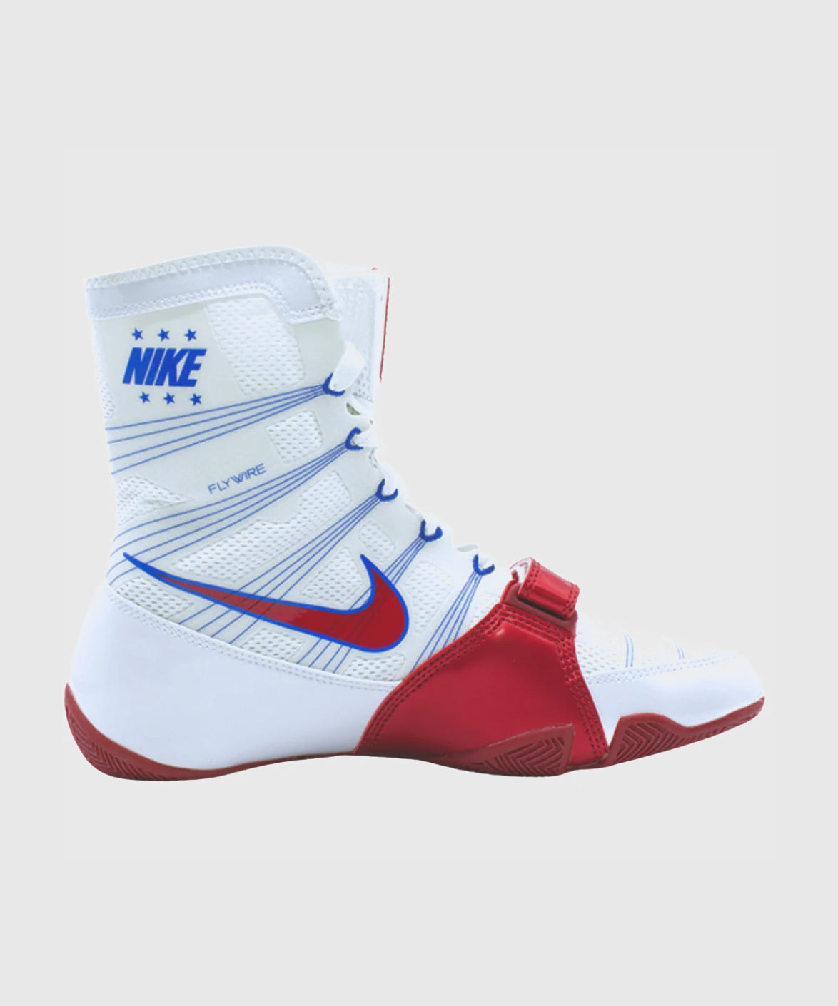 Chaussures de Boxe Nike Hyperko 1 - Blanc/Rouge