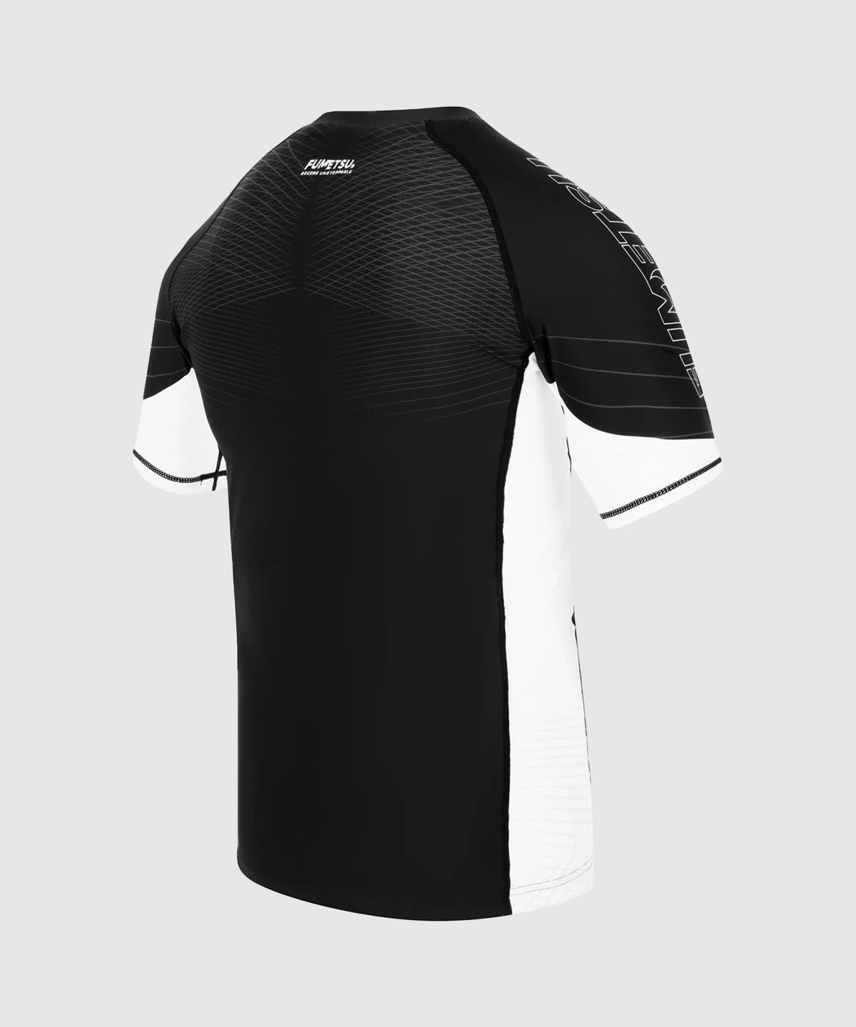 Fumetsu Competitor Mk2 Short Sleeve Rashguard - Black/White