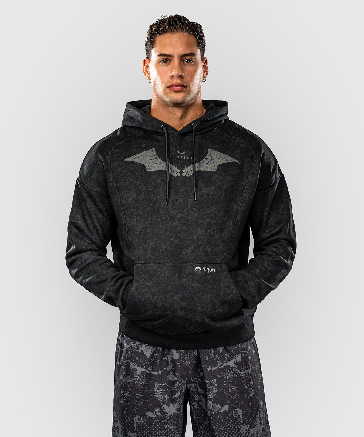 Sweat à capuche Venum x Batman - Noir/Gris