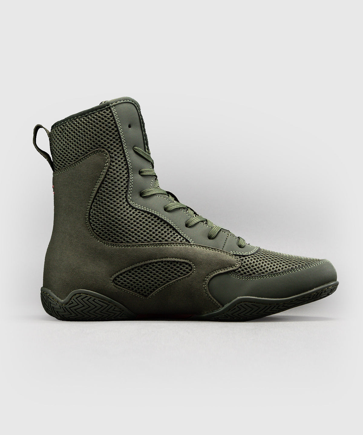 Venum Contender Zapatillas de boxeo - Caqui/Rojo