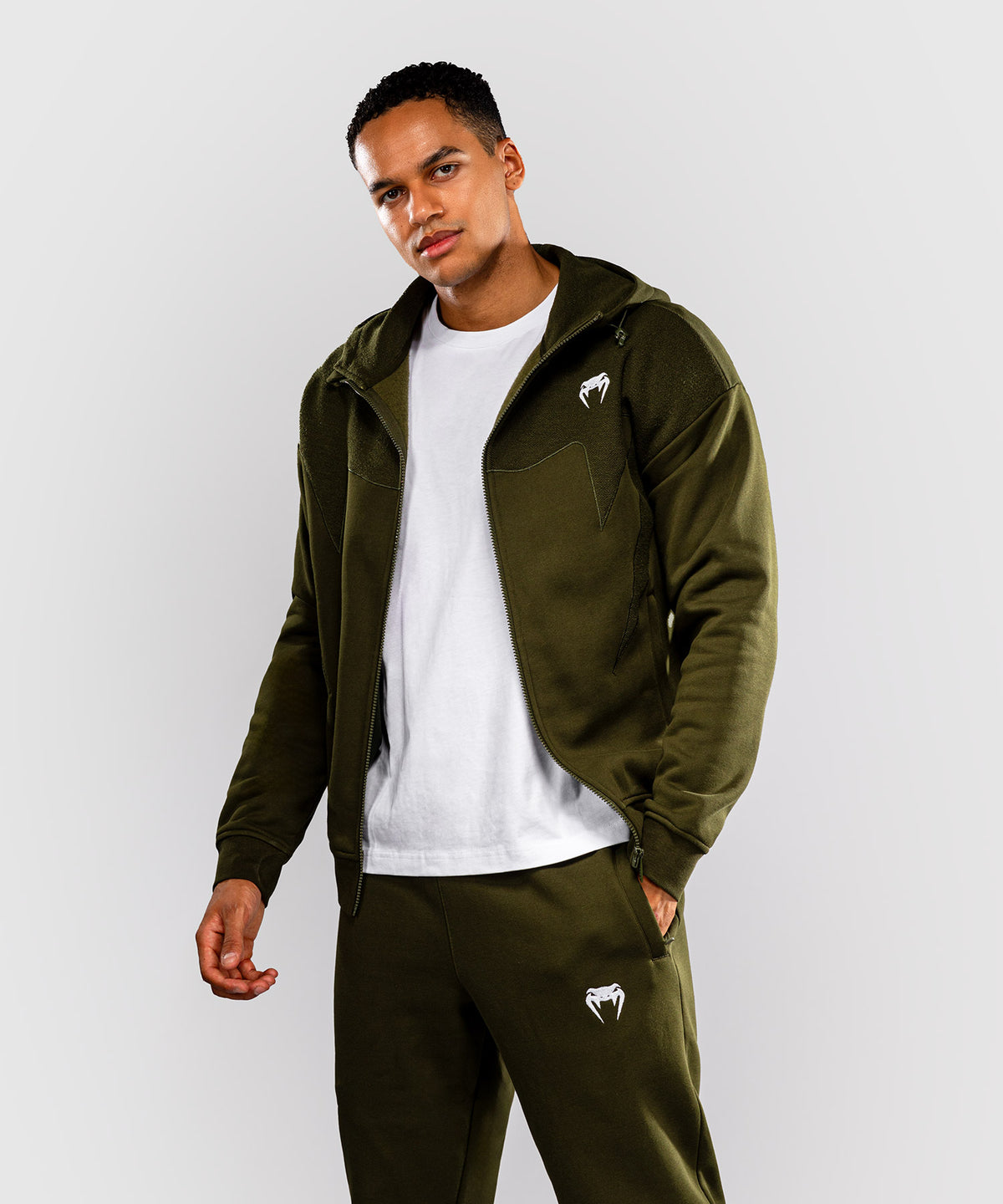 Venum Attack Fleece & Weave Trainingsjacke - Khaki