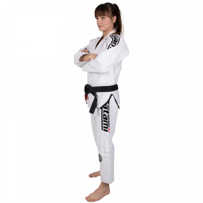 Tatami Fightwear Estilo 6.0 BJJ Gi Damen - Weiß/Schwarz