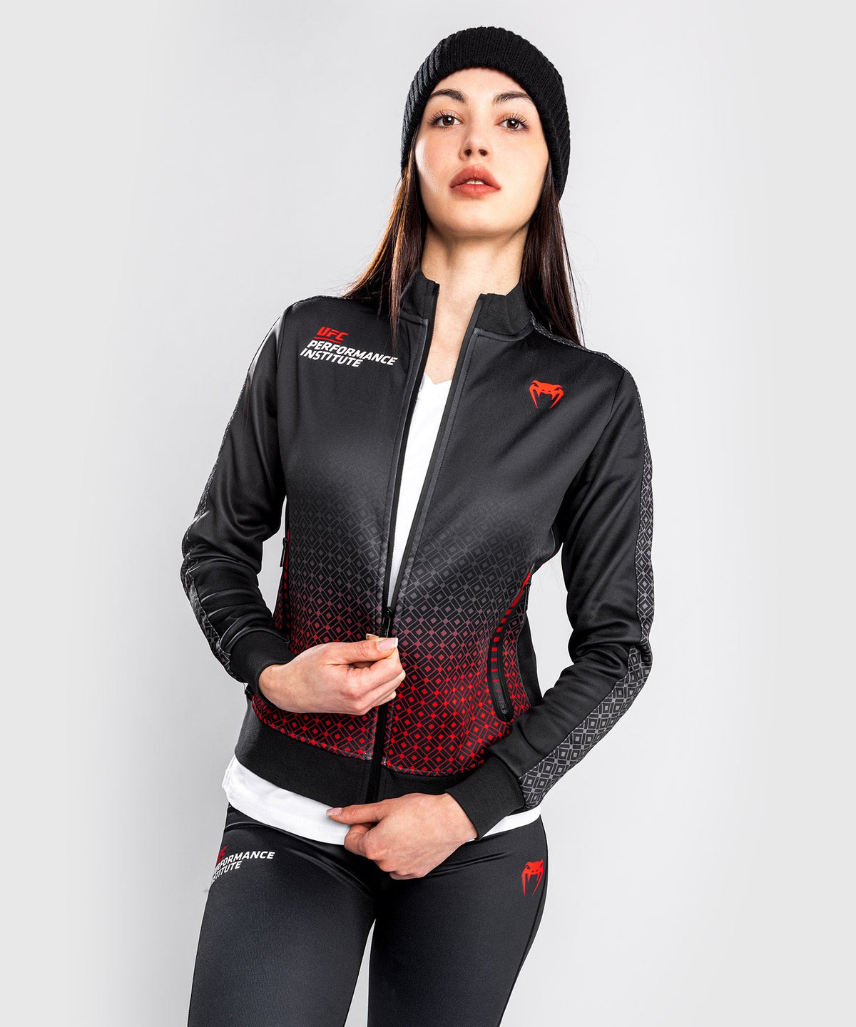 Venum Performance Institute UFC Jacket - Women's - Black/Red