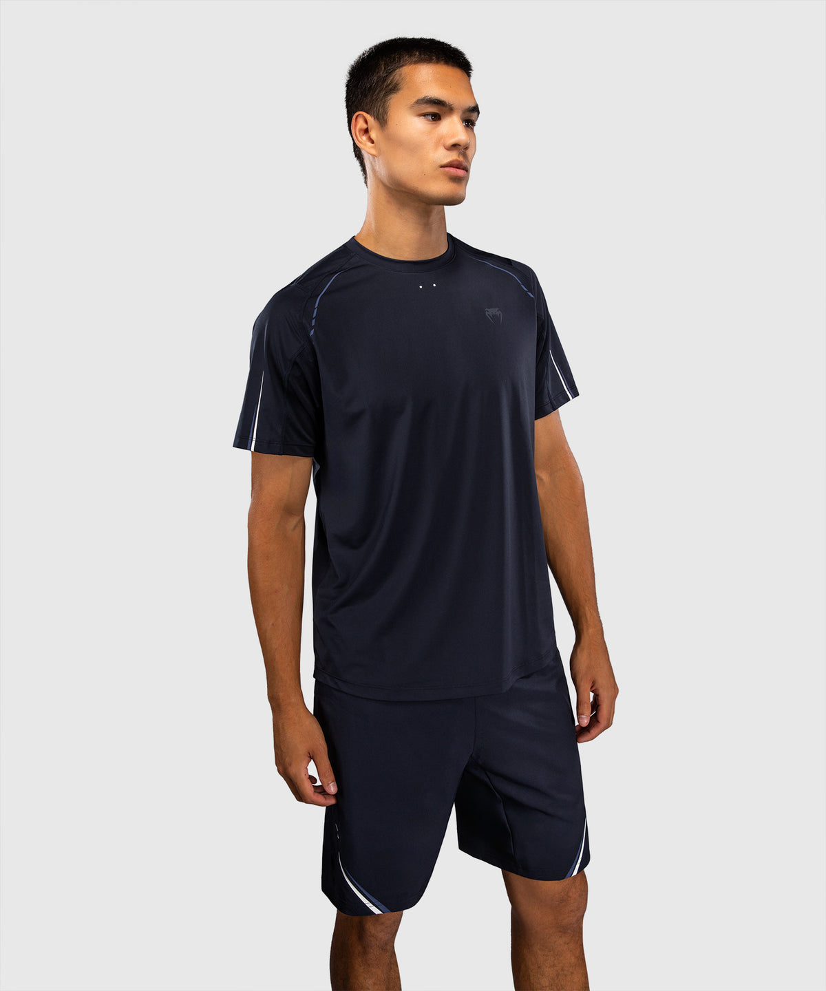 T-shirt Dry Tech Venum G-Core - Bleu Marine/Blanc