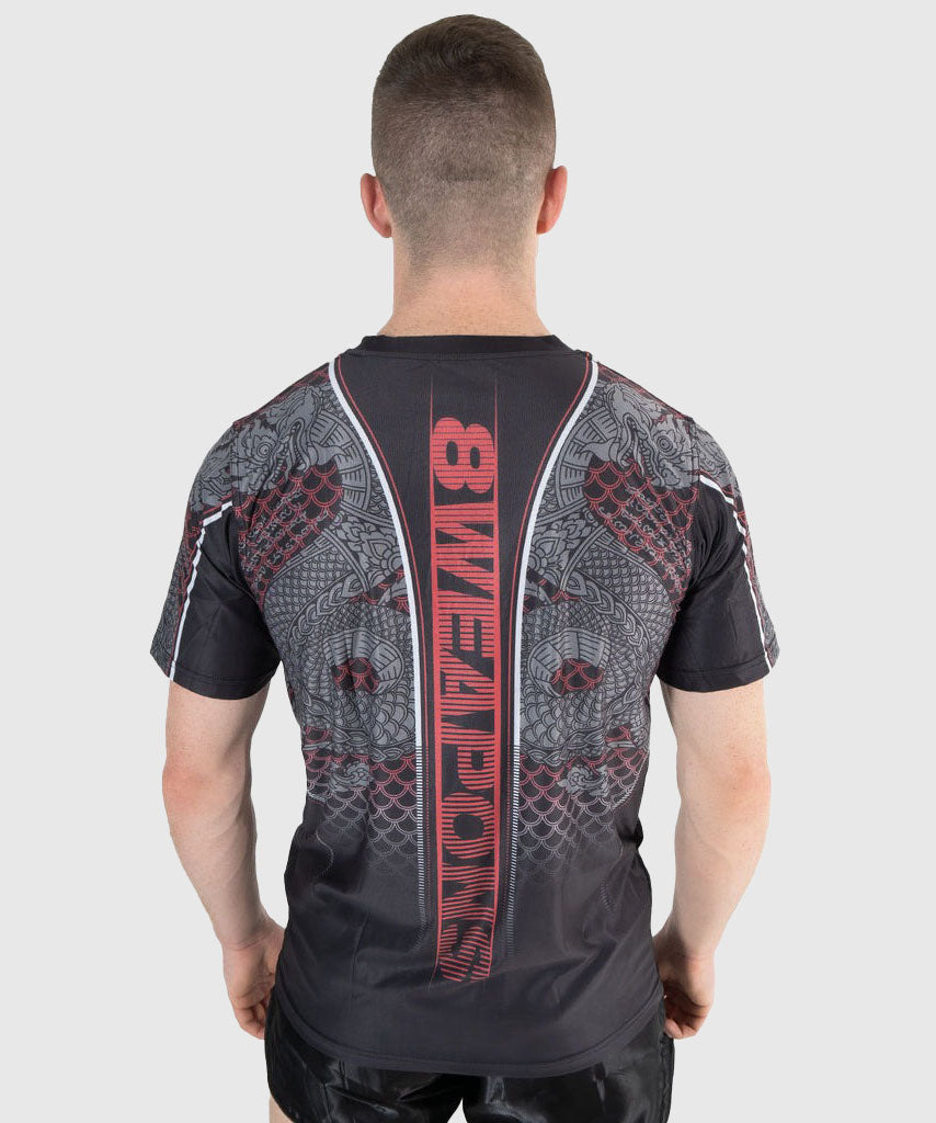 T-shirt 8 Weapons Functional Naga Yant - Noir/Rouge