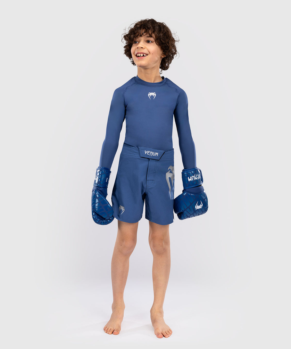 Venum Light Pantaloncini da combattimento per Bambini - blu reale