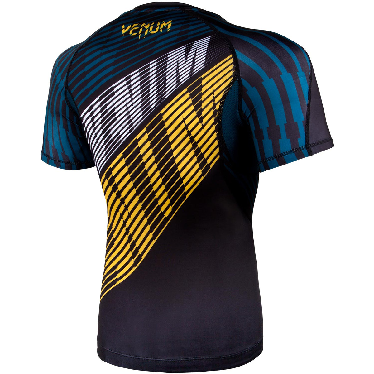 Rashguard Venum Plasma - Manches courtes - Noir/Jaune