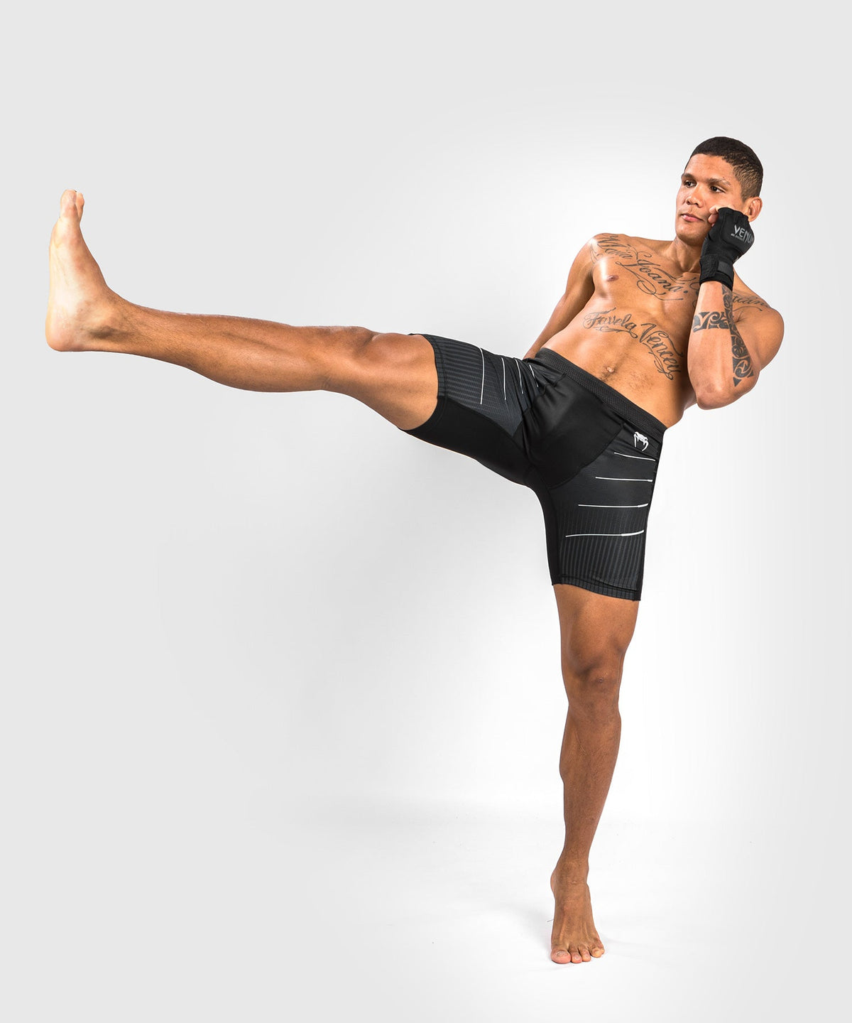 Venum Biomecha compression shorts - Black/Grey