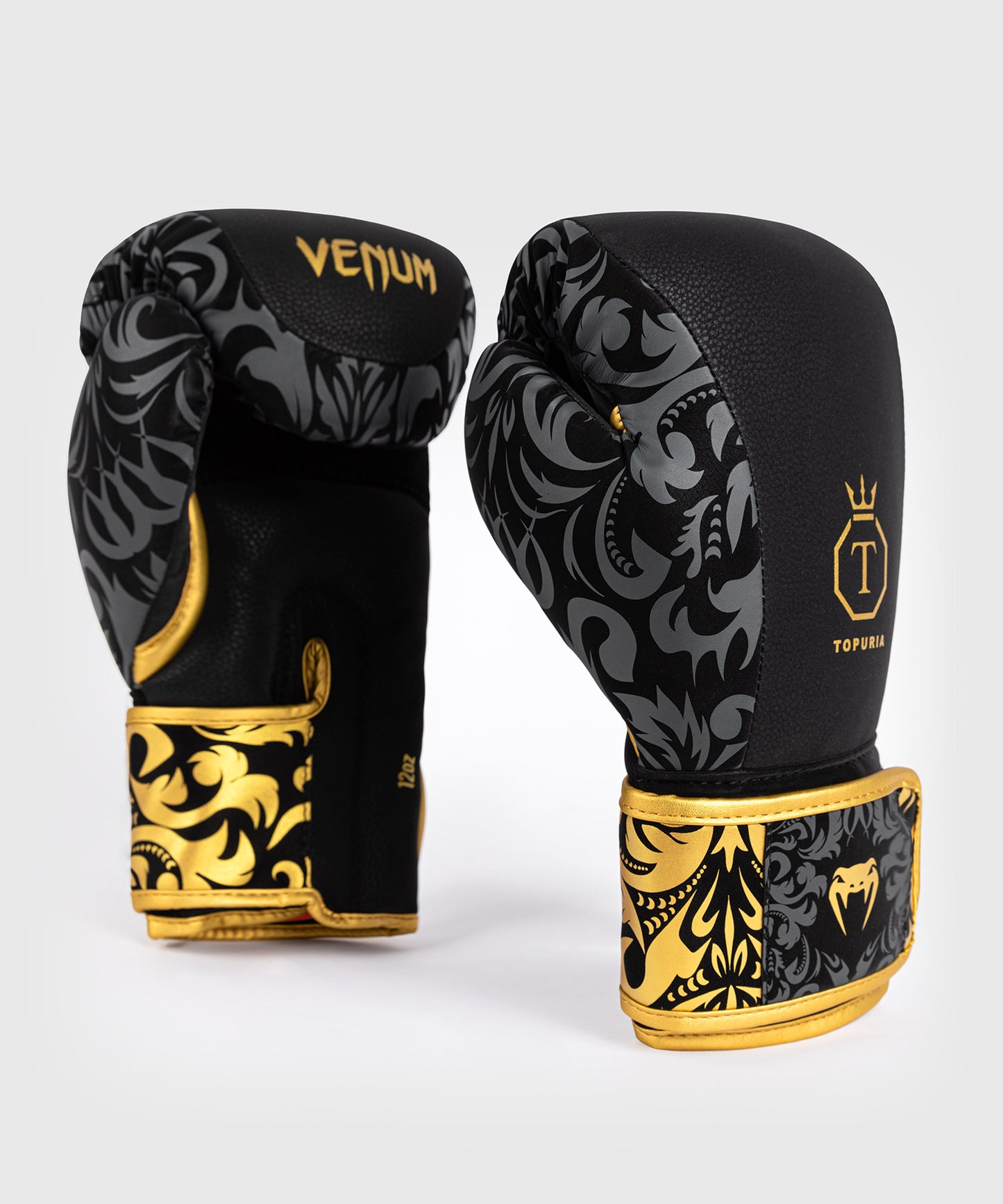 Venum x Topuria Unmatched Edition Boxhandschuhe - Schwarz/Gold