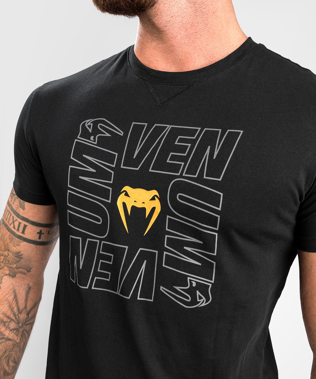 T-shirt Venum Arena - Noir/Or