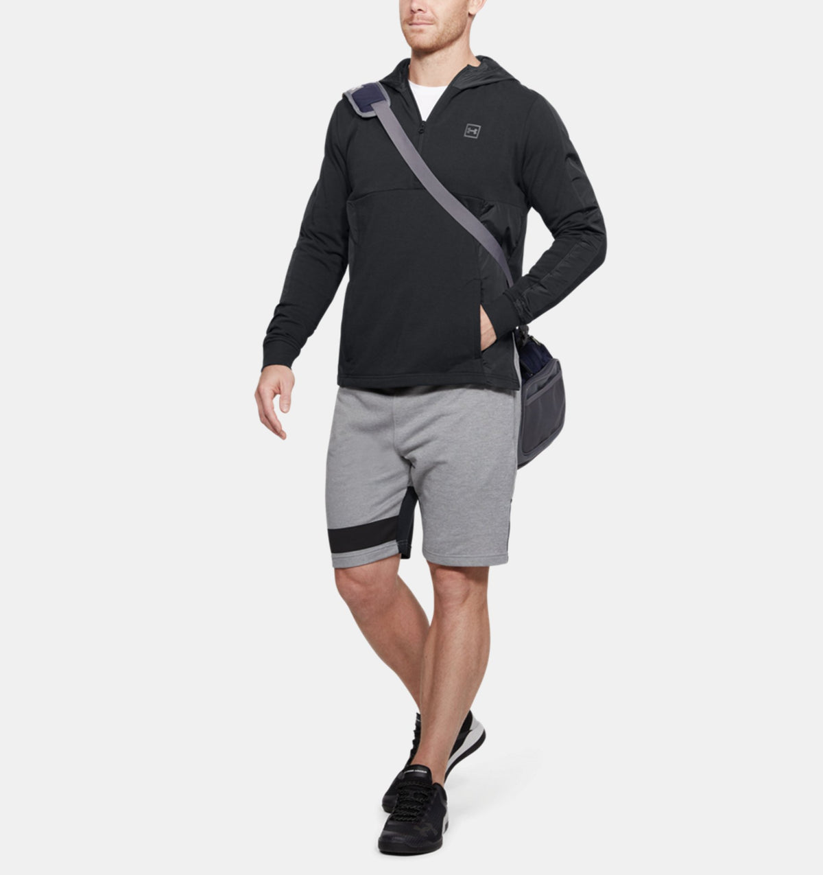 Under Armour Threadborne™ Felpa – Nero