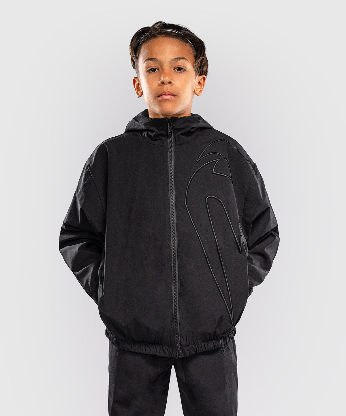 Veste de survêtement Pour Enfants Venum Giant 3D – Noir
