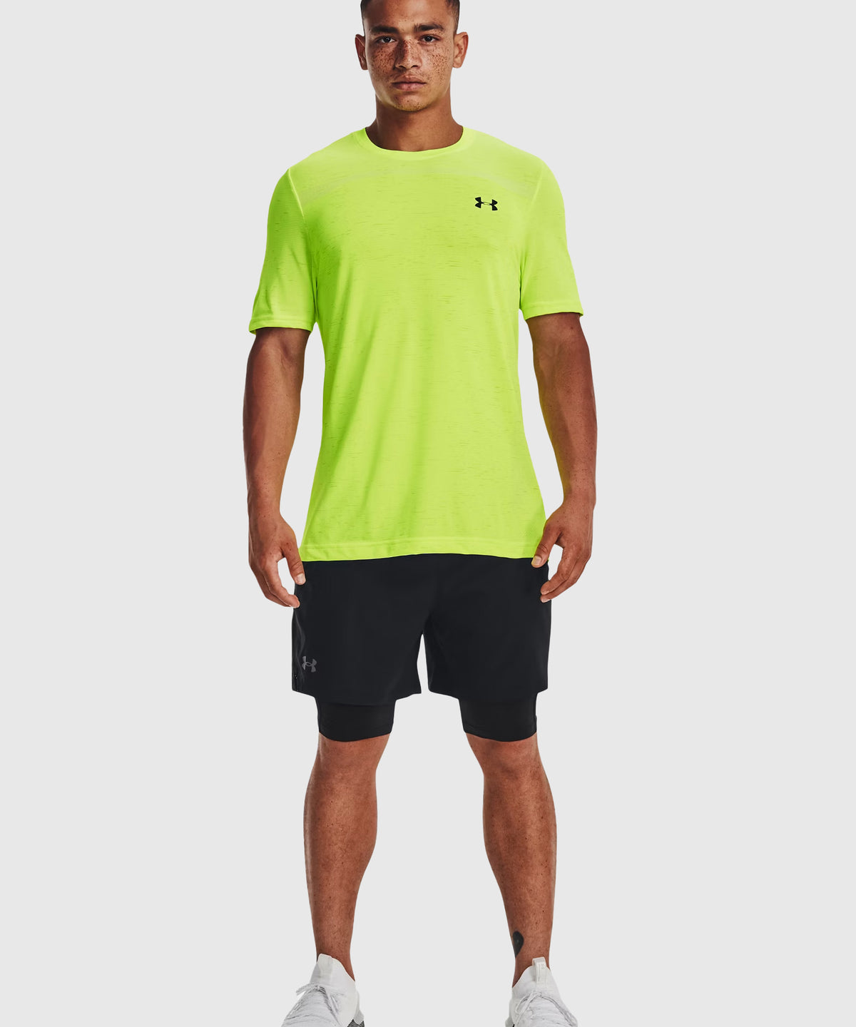 Under Armour Ua Vanish Woven Pantaloncini 2 in 1 – Nero