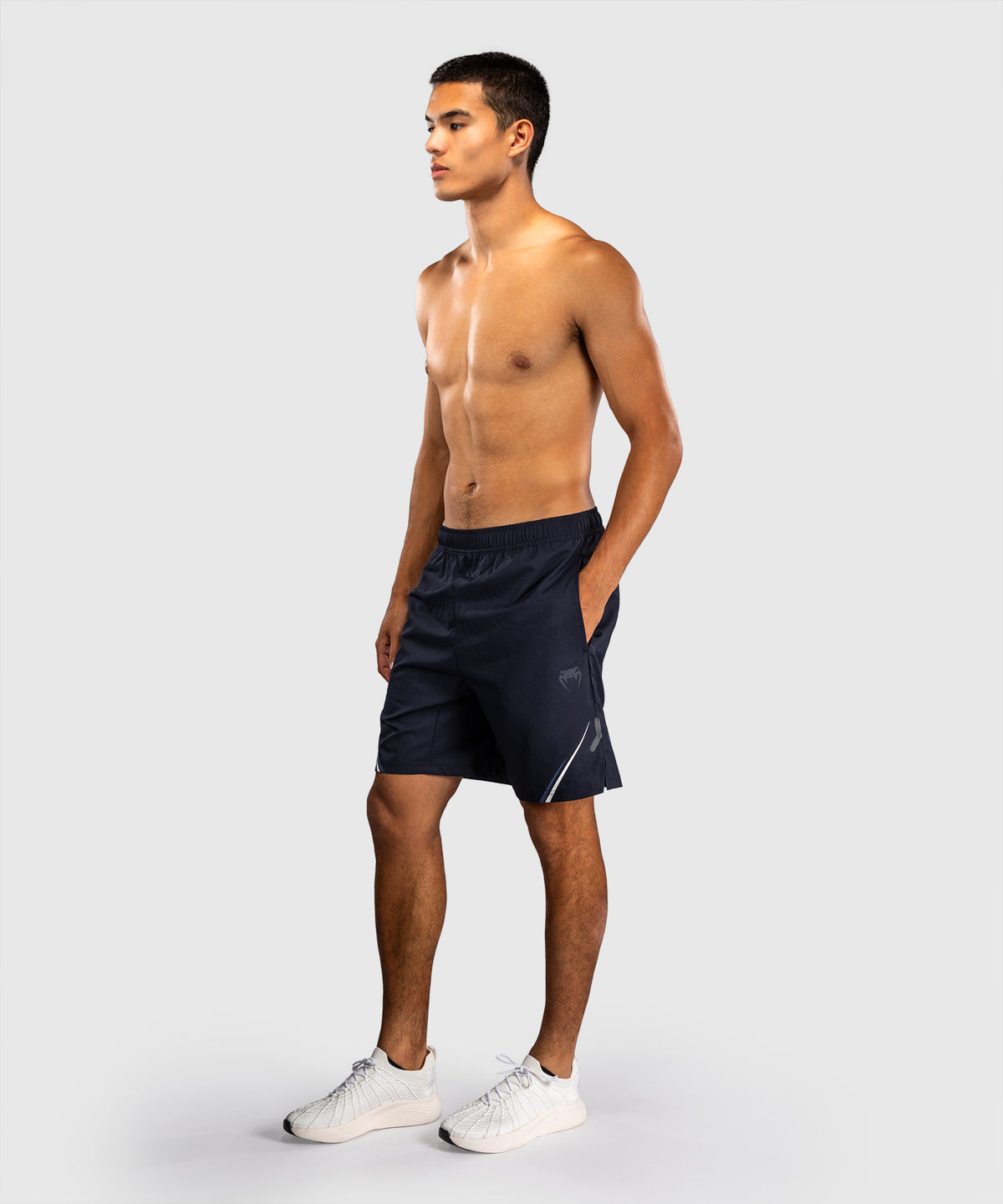Venum G-Core Training Shorts - Navy Blue/White