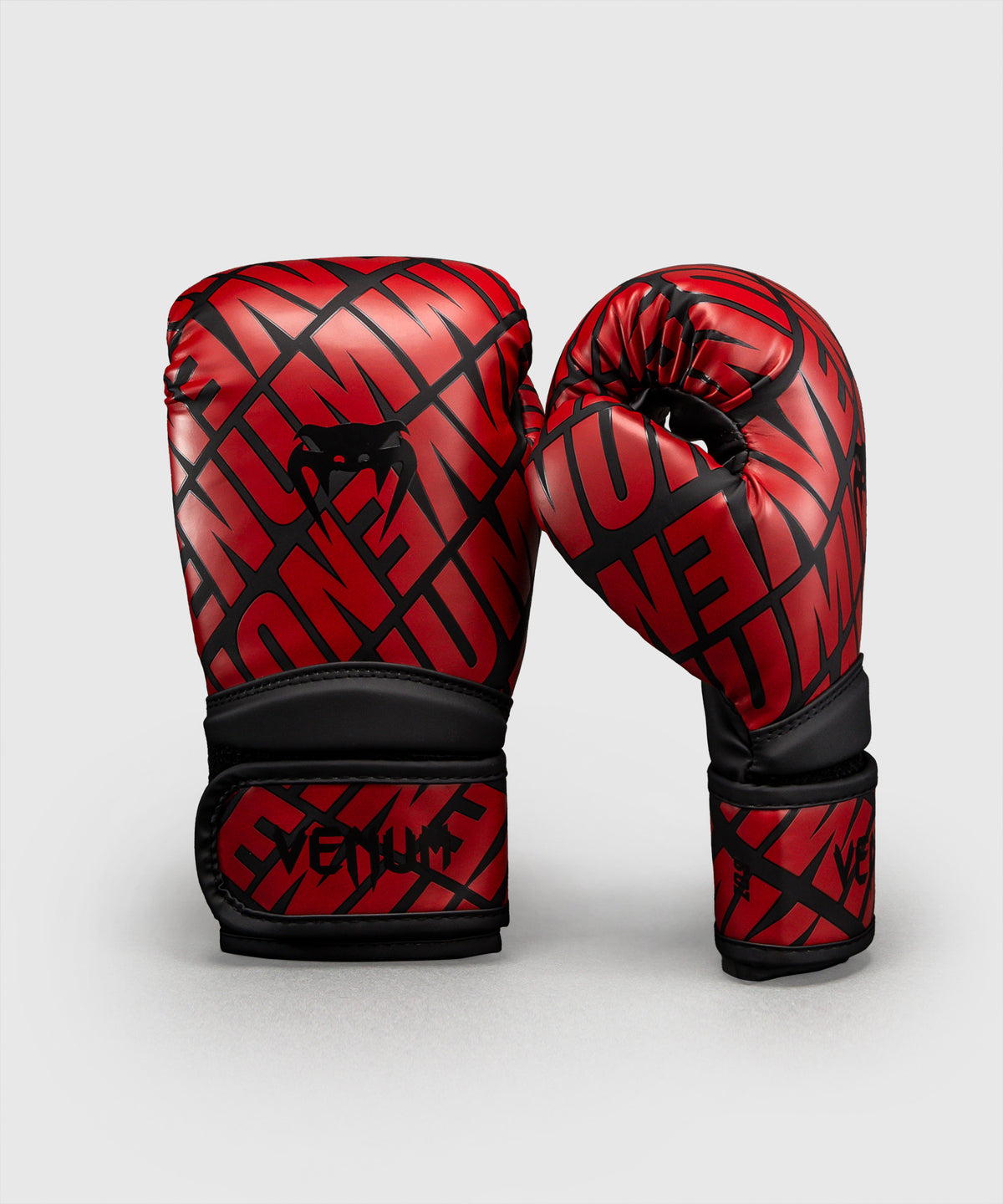 Venum Contender 1.5 XT 3D Guantoni da Boxe per Bambini - Nero/Rosso
