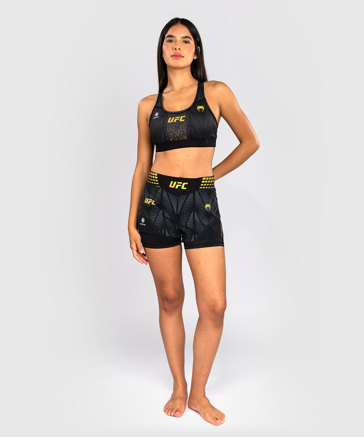 Short de combat coupe courte Femme UFC Zenith by Venum Authentic Fight Night - Champion