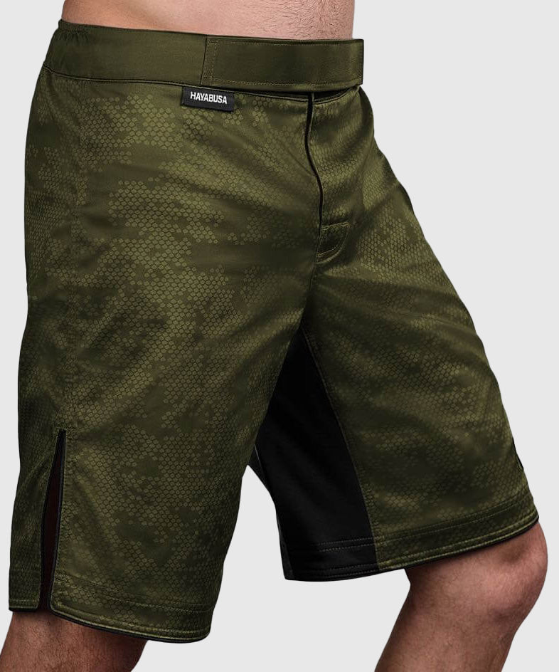 Hayabusa Hexagon Fightshorts - Verde