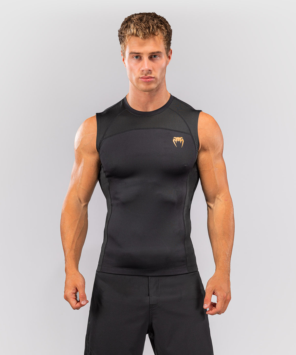 Venum G-Fit Revolution Rashguard senza maniche - Nero/Rame