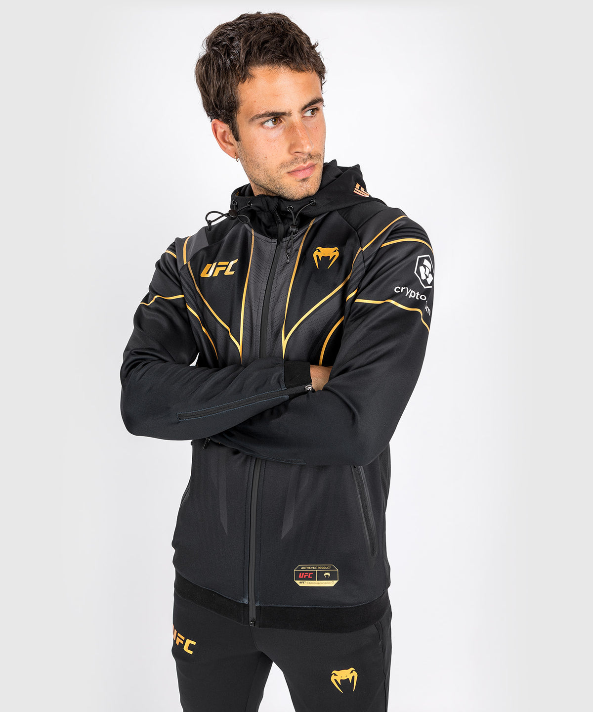 Sweatshirt à capuche pour Hommes UFC Venum Authentic Fight Night 2.0 Kit by Venum - Champion