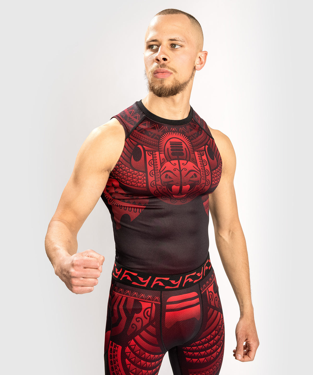 Venum Nakahi Compression Tank Top – Schwarz/Rot