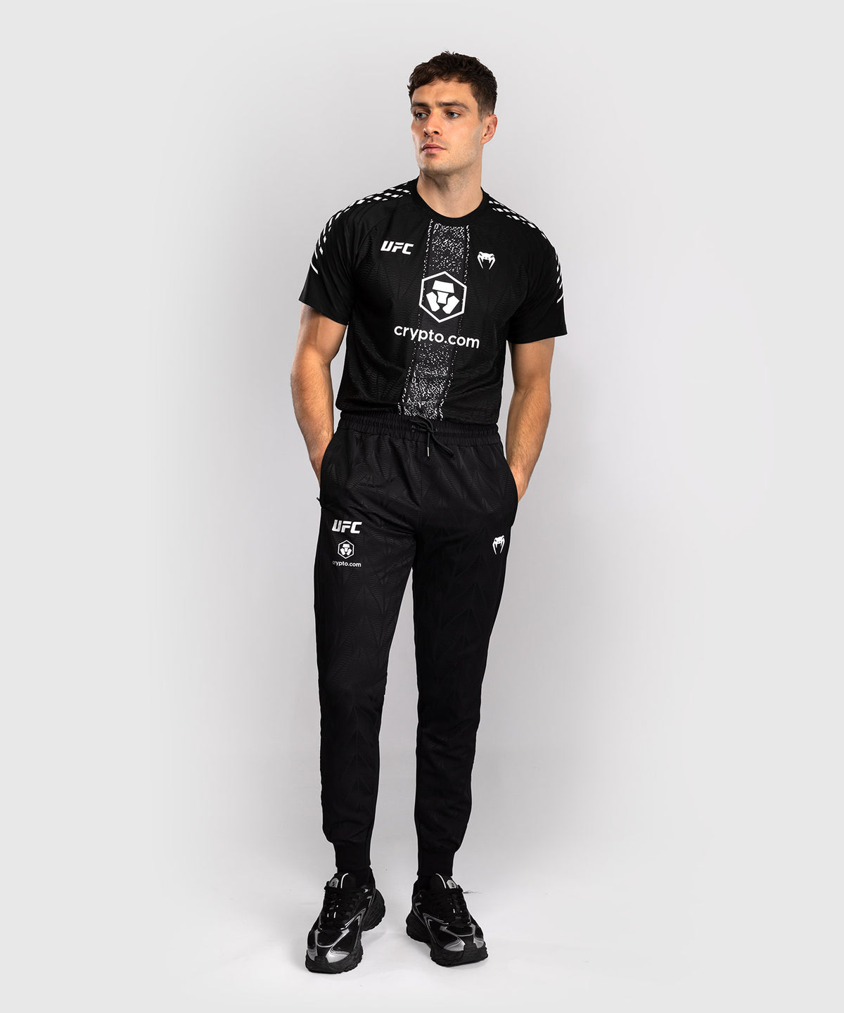 UFC Zenith by Venum Authentic Fight Night Pantalón de walkout Hombre - Negro
