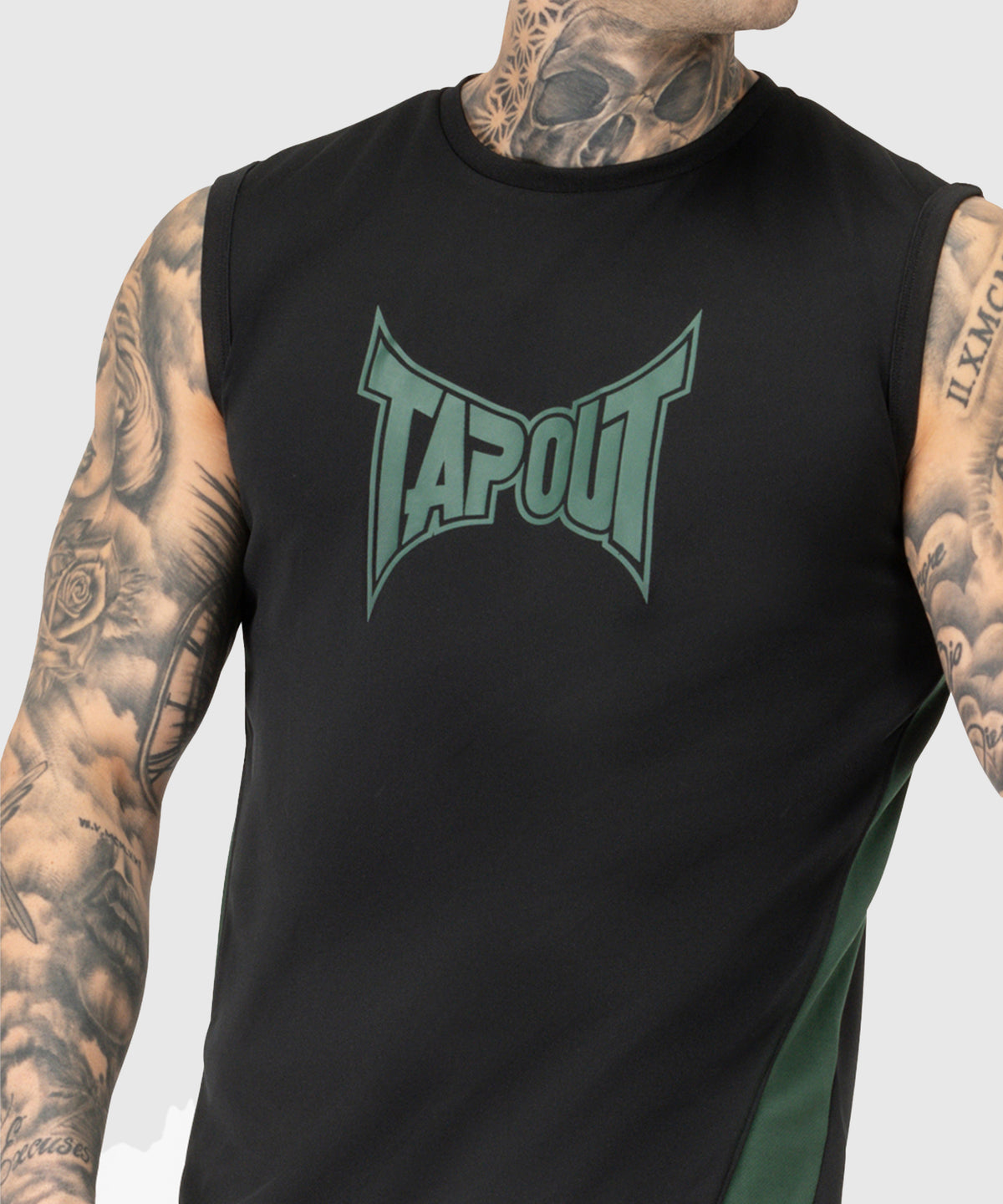Tapout Training Tank Top - Schwarz/Grün