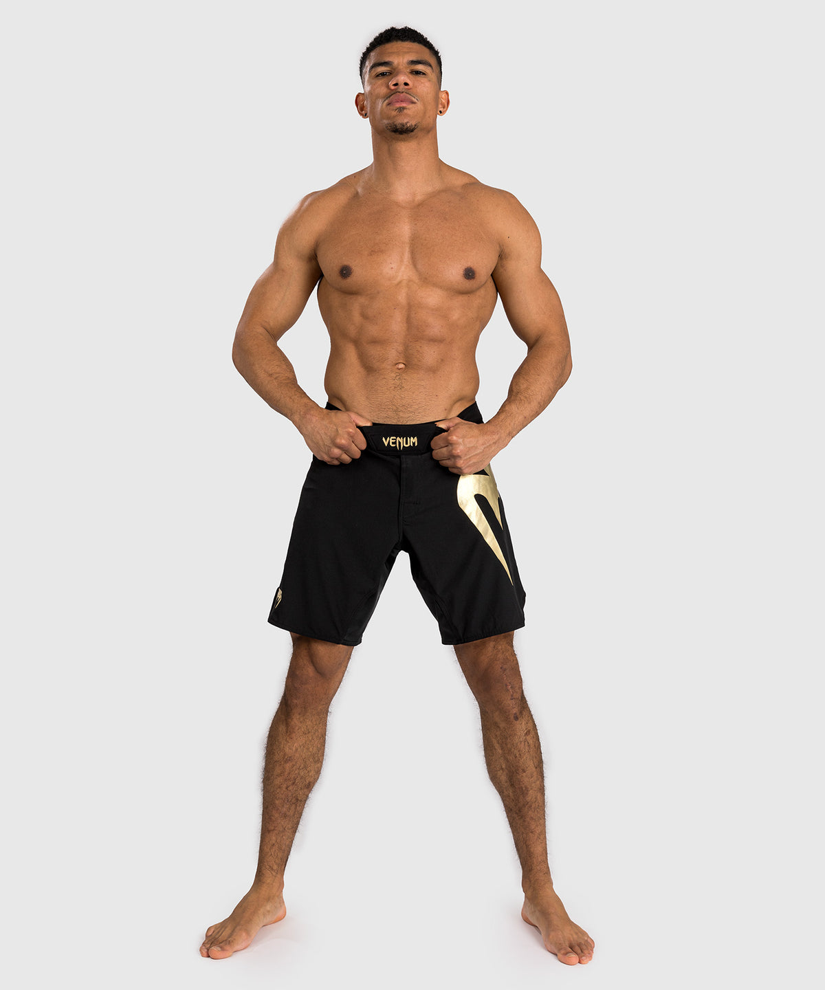 Venum Light 5.0 Fightshorts - Black/Gold