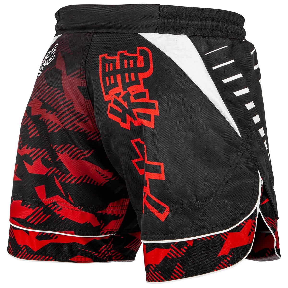 Venum Okinawa Kampfshort 2.0 - Schwarz/Weiß-Rot