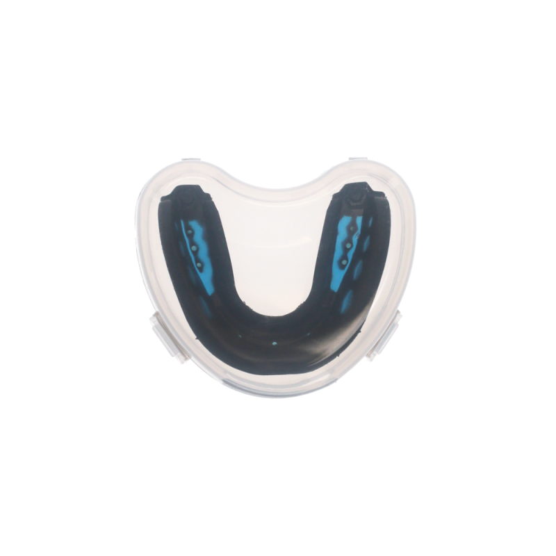 Shock Doctor Gel Max Zahnschutz Erwachsene – Schwarz/Blau