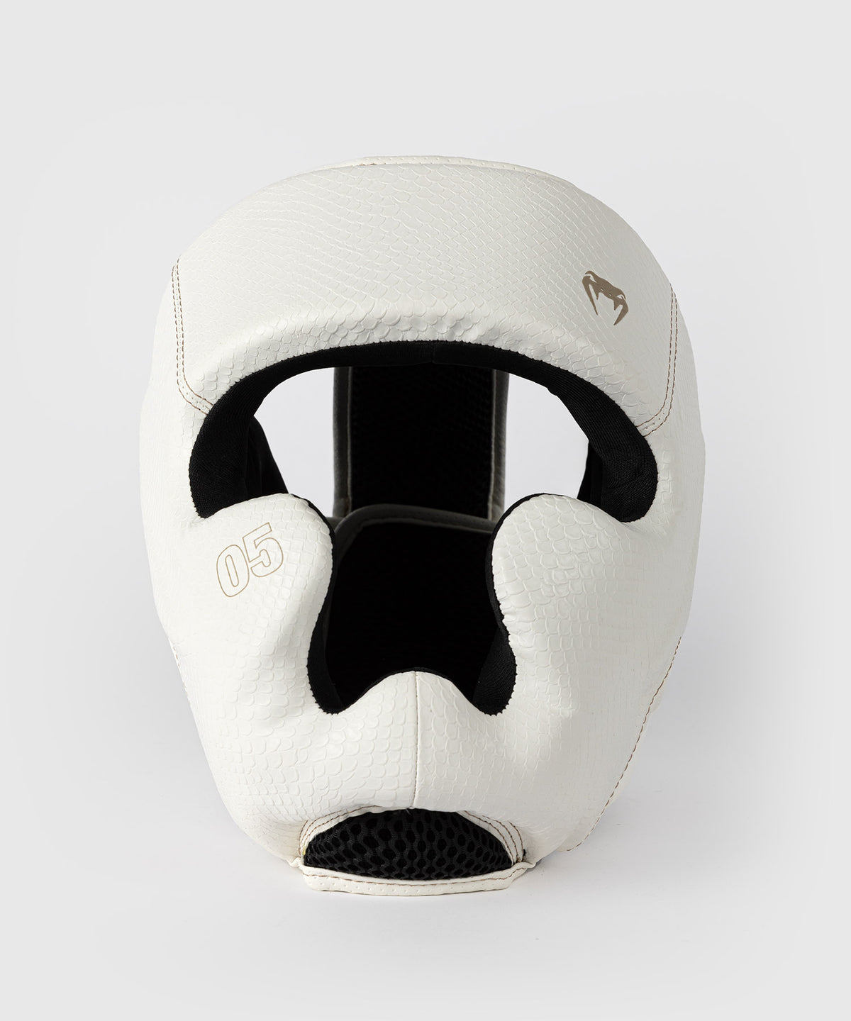 Venum Impact Evo Scales Headgear - Ivory