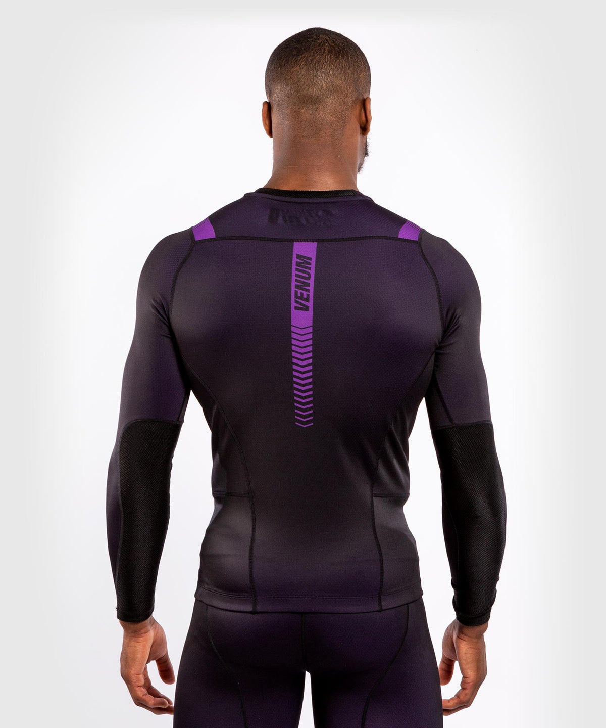 Venum NoGi 3.0 Rashguard - Long Sleeves - Black/Purple