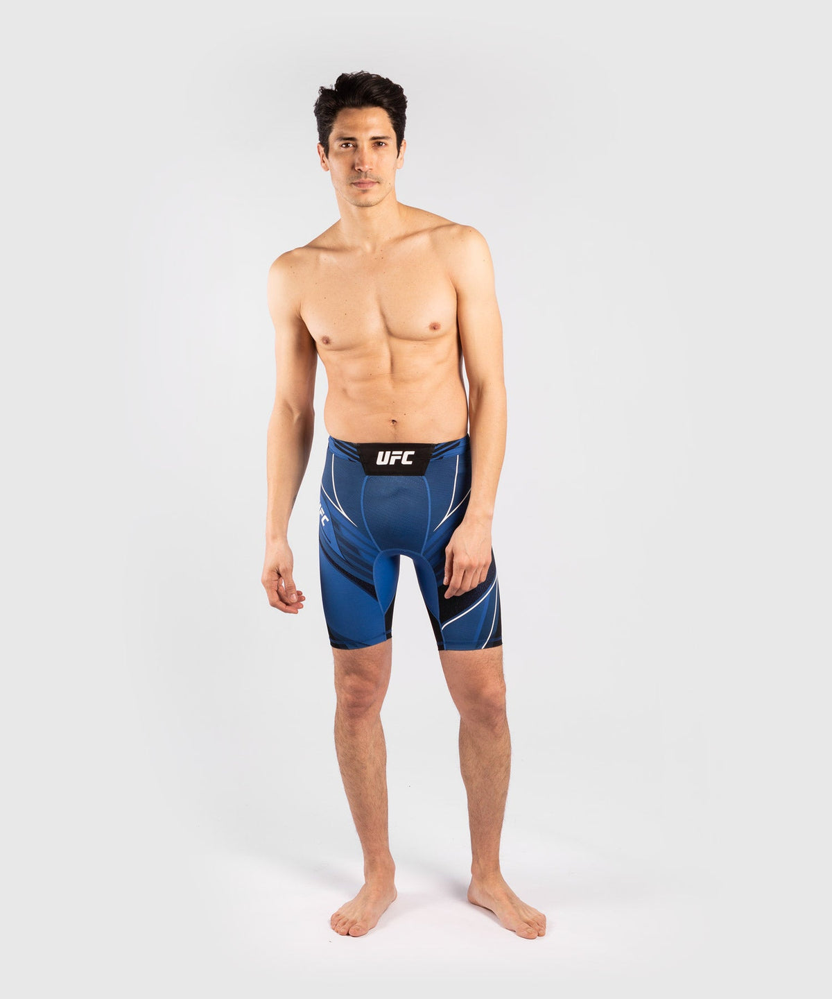 Short de compression pour Hommes UFC Venum Authentic Fight Night - Coupe Longue - Bleu