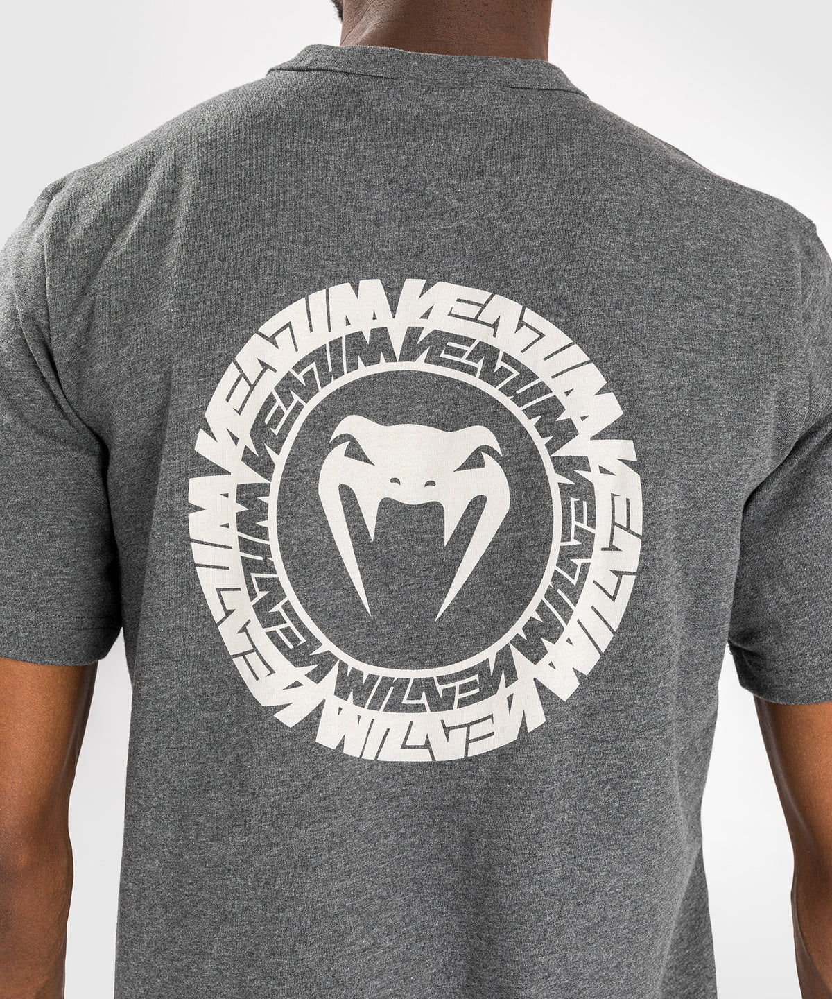 T-Shirt pour Hommes Venum Vortex XL - Gris Foncé Chiné